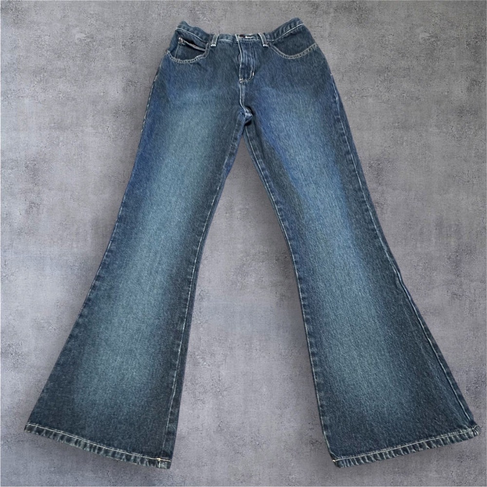 High Sierra Vintage Y2K Flare Jeans Womens 16 Made in Mexico 100% Cotton‎